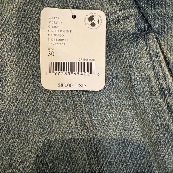 Free People High Rise Gray Jeans - Picture 2 of 4